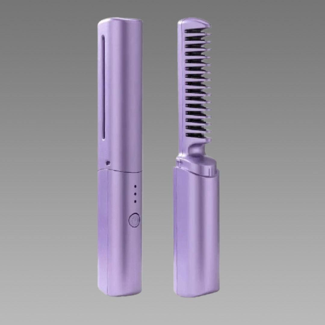 Cordless Mini Hair Straightener – Quick Styling Anywhere