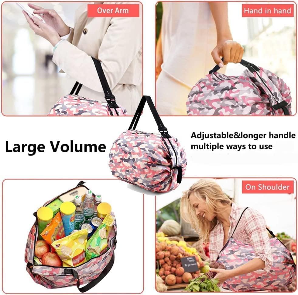 Foldable Reusable Shopping Bags  – Compact & Eco-Friendly