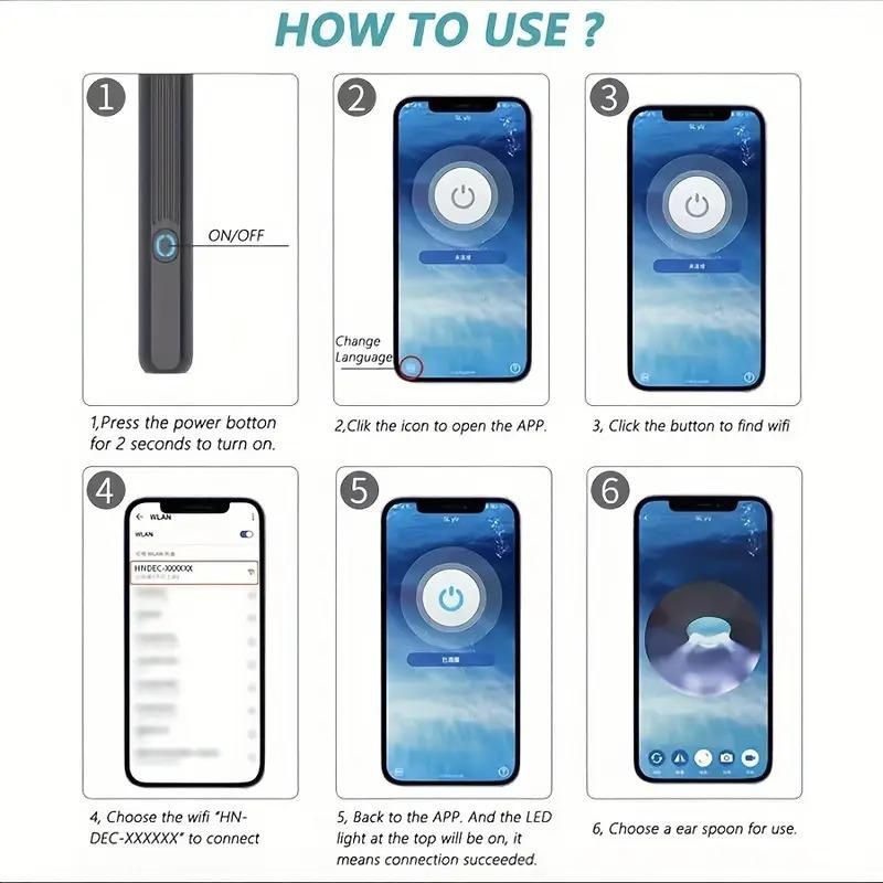 Smart Visual Ear Wax Cleaner – Safe & Precise Ear Cleaning