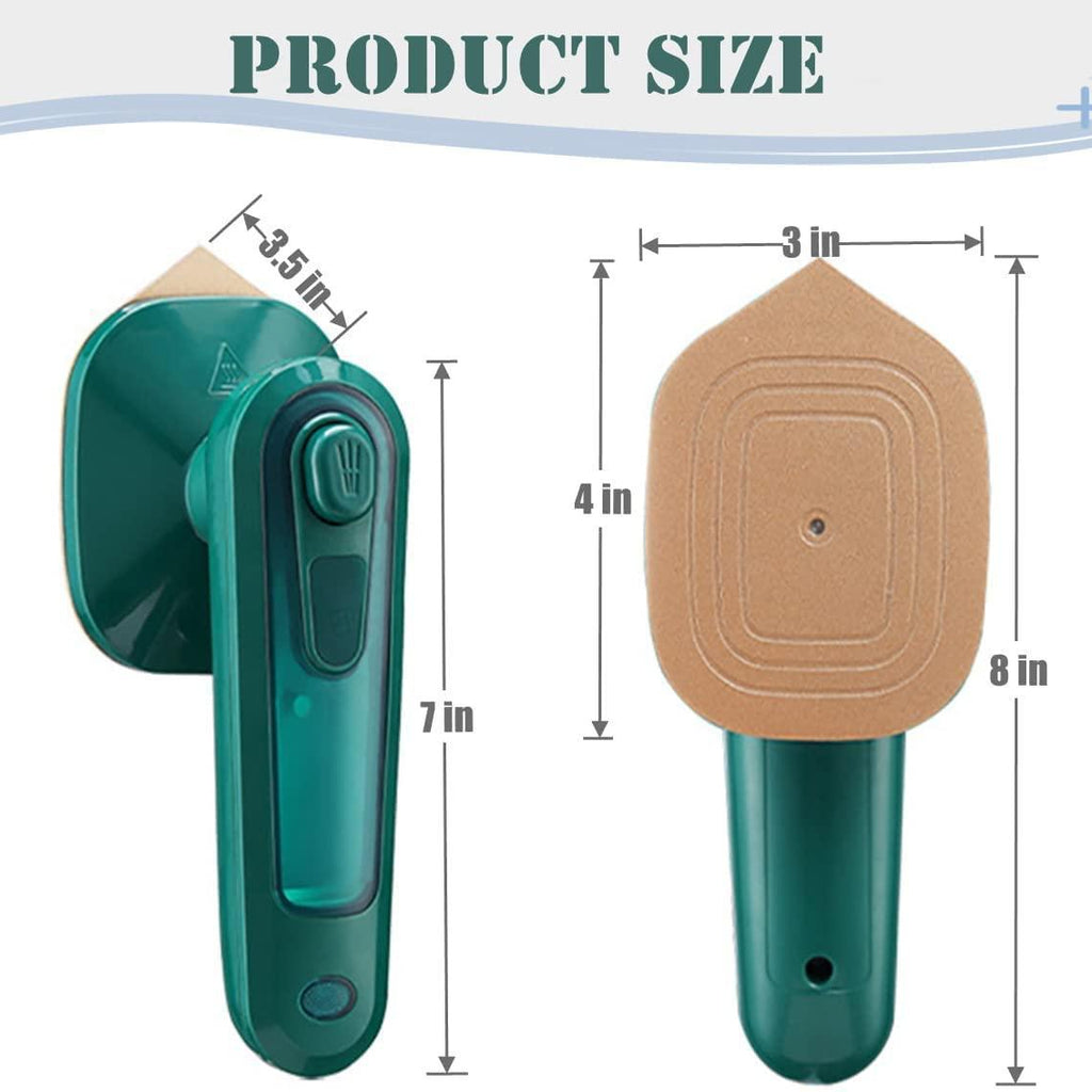 Portable Mini Travel Iron & Garment Steamer – Dry & Wet Ironing