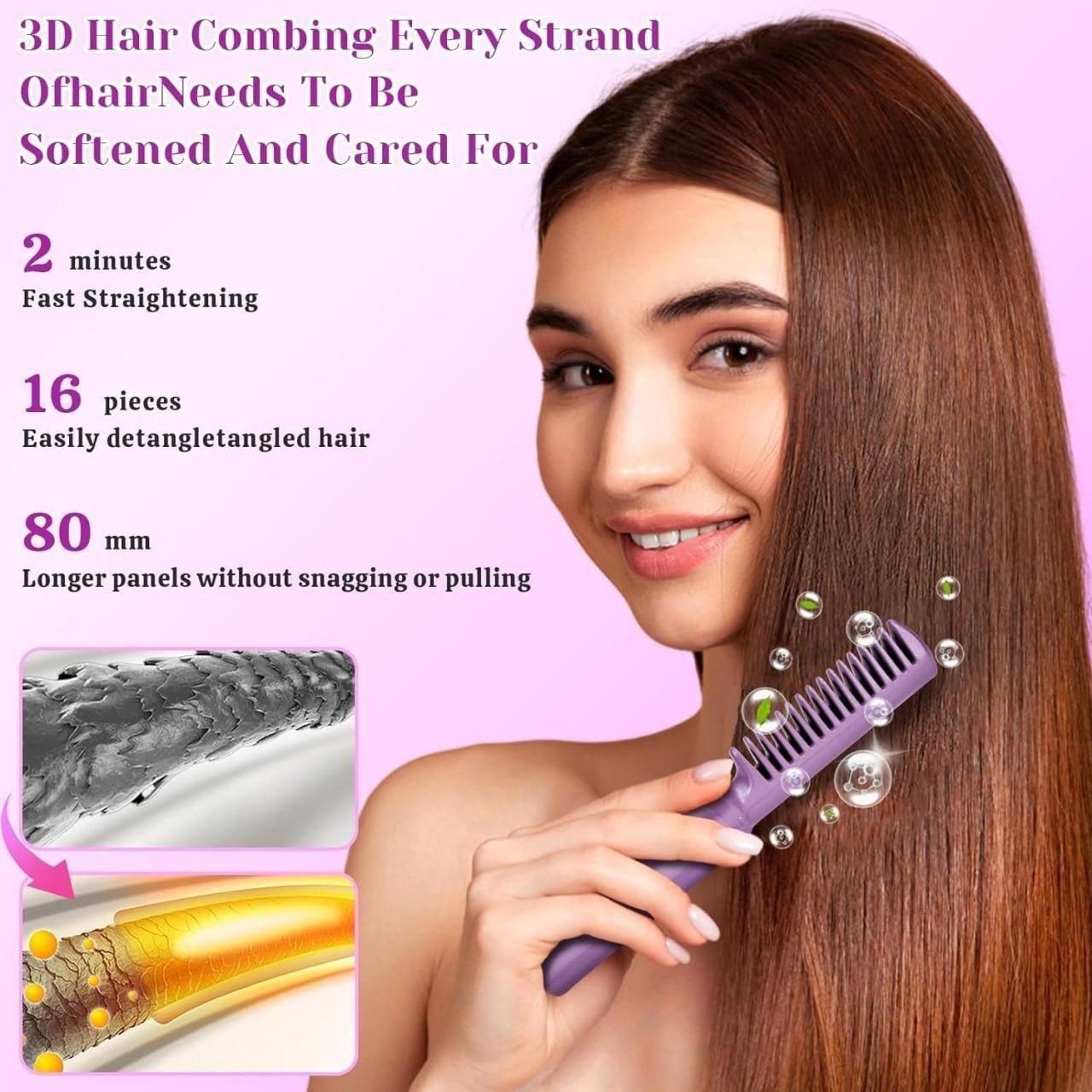 Cordless Mini Hair Straightener – Quick Styling Anywhere
