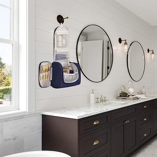 Travel Hanging Toiletry Organizer – Water-Resistant & Multi-Compartment