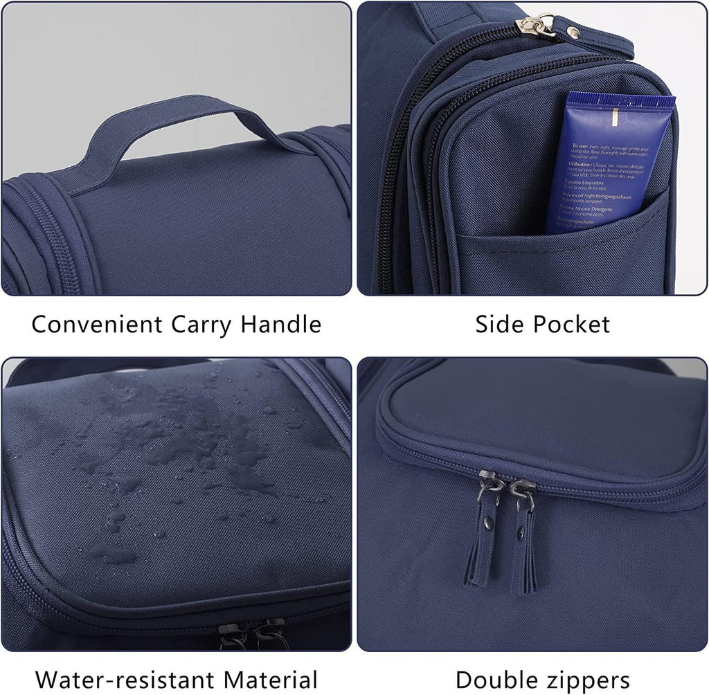 Travel Hanging Toiletry Organizer – Water-Resistant & Multi-Compartment