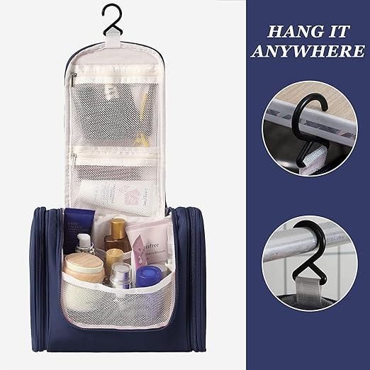 Travel Hanging Toiletry Organizer – Water-Resistant & Multi-Compartment