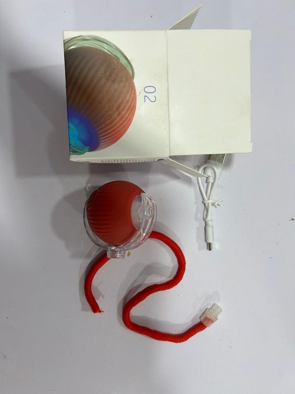 Interactive Rolling Ball Toy – Fun Playtime for Pets